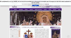 Desktop Screenshot of hermandaddelasaguas.org